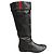 Botas Gucci de cuero negro
