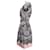 Prada Kleid mit Blumen-Spitzenmuster Schwarz Pink - Ansicht 2