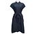 Autre Marque Abito Camicia a Maniche Francesi Erdos Blu Blu navy
