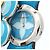 Louis Vuitton Tambour Vivienne Bijou Secret Quartz Uhr Blau - Ansicht 7