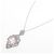 Autre Marque Collana in Kunzite e Diamante Pt900 Pt850 Porpora - vista 2