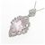 Autre Marque Collana in Kunzite e Diamante Pt900 Pt850 Porpora - vista 3