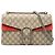 Borsa a tracolla Gucci Beige Medium GG Supreme Dionysus