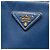 Prada Blue Bicolor Saffiano Lux Promenade Dome Handtasche Blau Dunkelblau - Ansicht 5