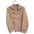 Cappotto duffle Gloverall beige in lana