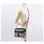 GUCCI GG Supreme Sherry Line Shoulder Bag PVC Navy Gold 010 378 Auth ka1129 Golden Navy blue - view 24