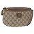 Gucci Borsa a Spalla GG Supreme PVC Beige Oro 904 02 020 Auth ep12554 D'oro