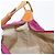 Céline Borsa a spalla in tela Macadam C di CELINE in suede rosa e oro Auth BA9043 D'oro - vista 19