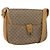 Gucci Borsa a Spalla Micro GG Supreme PVC Beige Oro Auth ep12497 D'oro
