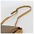 Gucci Borsa a Spalla Micro GG Supreme PVC Beige Oro Auth ep12497 D'oro - vista 8