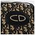 Borsa a mano in tela Trotter Christian Dior blu navy oro Auth 160843 D'oro - vista 17