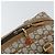 Borsa Boston GUCCI GG Plus Supreme PVC Beige Oro Auth 160615 D'oro - vista 11