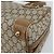 Borsa Boston GUCCI GG Plus Supreme PVC Beige Oro Auth 160615 D'oro - vista 15