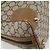Borsa Boston GUCCI GG Plus Supreme PVC Beige Oro Auth 160615 D'oro - vista 16