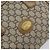 Borsa Boston GUCCI GG Plus Supreme PVC Beige Oro Auth 160615 D'oro - vista 17