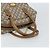 Borsa Boston GUCCI GG Plus Supreme PVC Beige Oro Auth 160615 D'oro - vista 7
