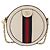 Borsa in pelle bianca e oro della linea Sherry GG Marmont di GUCCI 550618 Auth ka1140 Bianco D'oro - vista 13