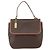 Céline Borsa a mano in tela Macadam CELINE in pelle PVC 2 in 1 marrone oro Auth 157312 D'oro - vista 13