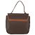Céline Borsa a mano in tela Macadam CELINE in pelle PVC 2 in 1 marrone oro Auth 157312 D'oro - vista 2