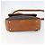 Céline Borsa a mano in tela Macadam CELINE in pelle PVC 2 in 1 marrone oro Auth 157312 D'oro - vista 5