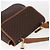 Céline Borsa a mano in tela Macadam CELINE in pelle PVC 2 in 1 marrone oro Auth 157312 D'oro - vista 6