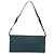Salvatore Ferragamo Pochette Accessorio Gancini in Pelle Verde Argento Auth 158715 - vista 13