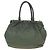 PRADA Borsa a Mano Nylon 2 vie Kaki Oro Auth bs31881 D'oro Cachi - vista 2
