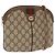 Borsa Sherry Line GG Supreme Web di GUCCI in PVC beige e oro 904 02 047 Auth ka1026 D'oro