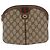 Borsa Sherry Line GG Supreme Web di GUCCI in PVC beige e oro 904 02 047 Auth ka1026 D'oro - vista 13