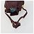 CARTIER Borsa a Spalla Must Line Pelle 5 Set Bordeaux Oro Auth mr1720 D'oro Bordò - vista 14