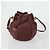 CARTIER Borsa a Spalla Must Line Pelle 5 Set Bordeaux Oro Auth mr1720 D'oro Bordò - vista 7