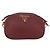 Borsa a Spalla PRADA in Pelle 2way Bordeaux Oro Auth ka1044 D'oro Bordò - vista 13