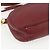 Borsa a Spalla PRADA in Pelle 2way Bordeaux Oro Auth ka1044 D'oro Bordò - vista 16