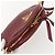 Borsa a Spalla PRADA in Pelle 2way Bordeaux Oro Auth ka1044 D'oro Bordò - vista 6