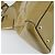 Bolso Tote Cartier Cuero charol Amarillo Plata Auth BA9040 - vista 14