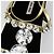 Sandali Miu Miu in pelle scamosciata nera Auth bs32095 Nero - vista 15