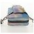 FENDI Zucca Canvas Schultertasche Blau Silber Authentisch bs32097V - Ansicht 6