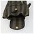 Pequin FENDI Pecan Canvas Backpack PVC Brown Black gold Auth ka1008 - view 10