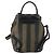 Pequin FENDI Pecan Canvas Backpack PVC Brown Black gold Auth ka1008 - view 2
