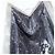 Gucci Borsa a spalla con catena in pelle nera argento Auth 160616 Nero - vista 20