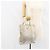 PRADA Borsa a Mano Satin Bianco Auth bs31836 - vista 24
