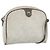 Christian Dior Borsa a spalla in tela a nido d'ape PVC oro bianco Auth 158146 D'oro
