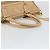 PRADA Borsa a Mano in Pelle 2 in 1 Beige Oro Auth ka1190 D'oro - vista 7