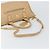 PRADA Borsa a Mano in Pelle 2 in 1 Beige Oro Auth ka1190 D'oro - vista 8