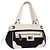 Bolsa de mão em lona preta BURBERRY Blue Label Auth ka1019 Preto