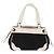 Bolsa de mão em lona preta BURBERRY Blue Label Auth ka1019 Preto - vista 2