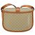 Céline Borsa a Spalla in Tela Macadam CELINE PVC Beige Oro Auth am10146 D'oro - vista 2