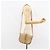 Céline Borsa a Spalla in Tela Macadam CELINE PVC Beige Oro Auth am10146 D'oro - vista 23