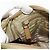 PRADA Schultertasche Nylon Khaki Silber Authentisch fm4987 - Ansicht 28