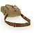 PRADA Schultertasche Nylon Khaki Silber Authentisch fm4987 - Ansicht 7